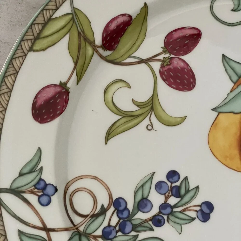 Vintage 90's Dansk Umbrian Fruits 13